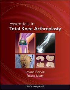 עטיפת הספר Operative Techniques in Orthopaedic Surgery, ספר מקצועי בתחום הכירורגיה האורתופדית עם איור ניתוחי של מפרק ועיצוב רפואי מקצועי